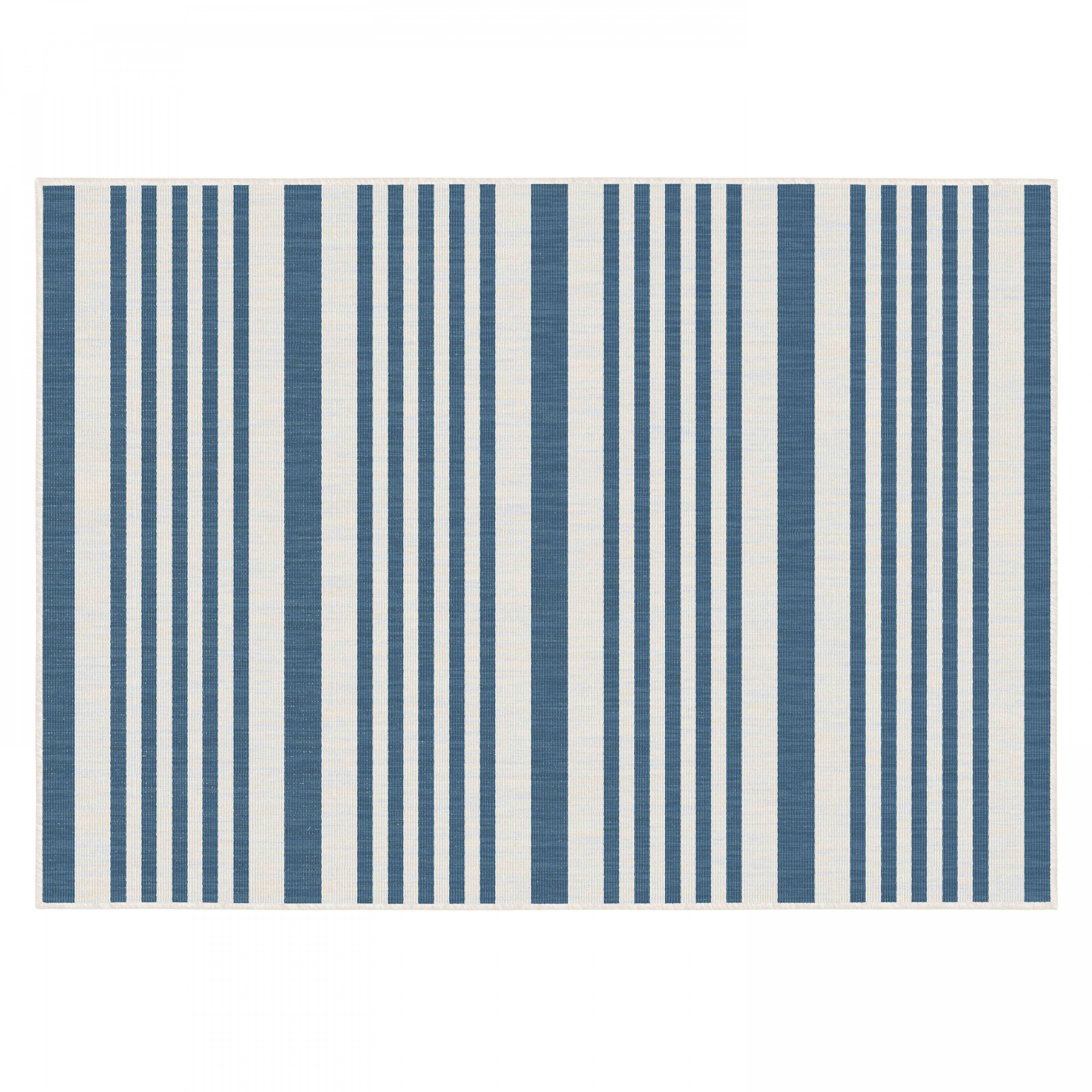 Oviala - Tapis d'extérieur en polypropylène 120 x 170 cm bleu Kilma - Oviala - Imagen 3