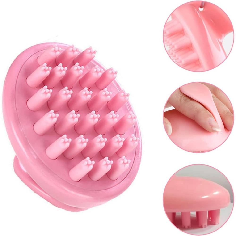 Brosse de Massage Pour Animaux de Compagnie Silicone Naturel Doux, Élimine Poils - Lytech - Image 2