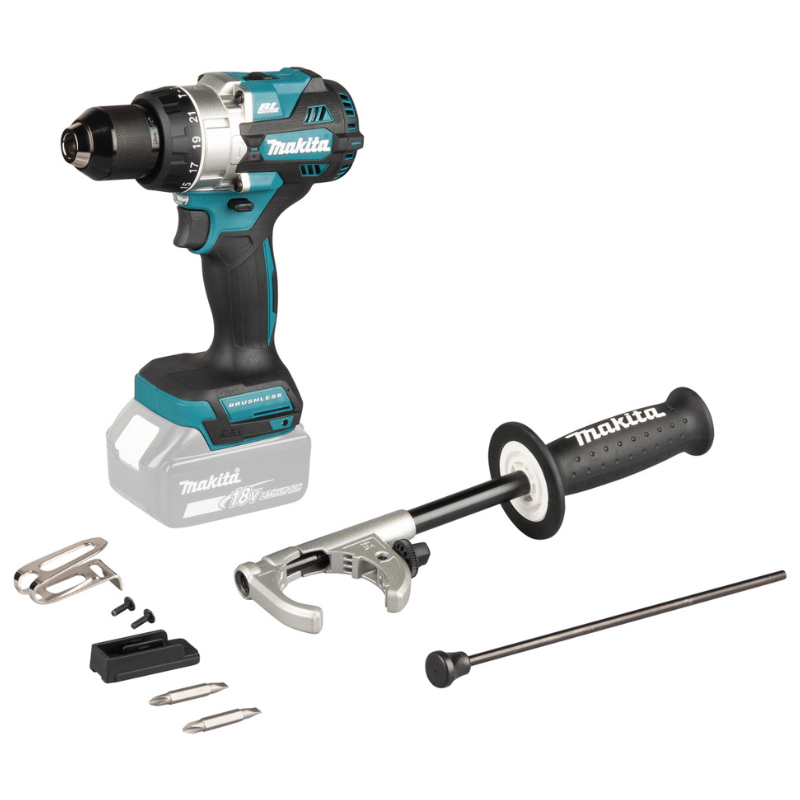 Perceuse visseuse   percussion LXT ® - MAKITA - sans batterie, ni chargeur - DHP492Z - Image 1