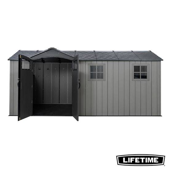 Lifetime - Abri de jardin résine 9.6 m2 (4.98 x 2.14 m) LIFETIME #60478 - Image 2