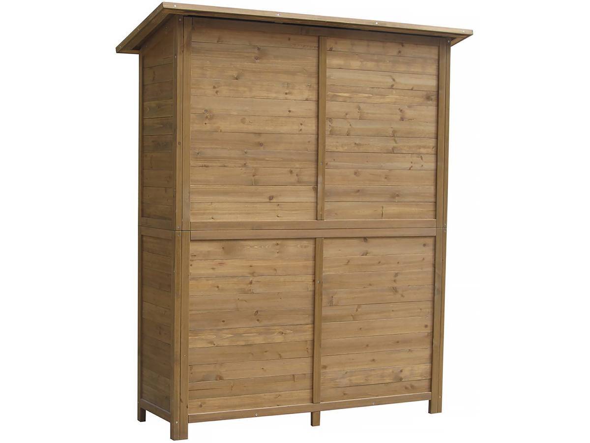 Habitat Et Jardin - Armoire De Jardin "espacio"- 140 X 49 X 162 Cm - Marron -habitat Et Jardin - Imagen 4