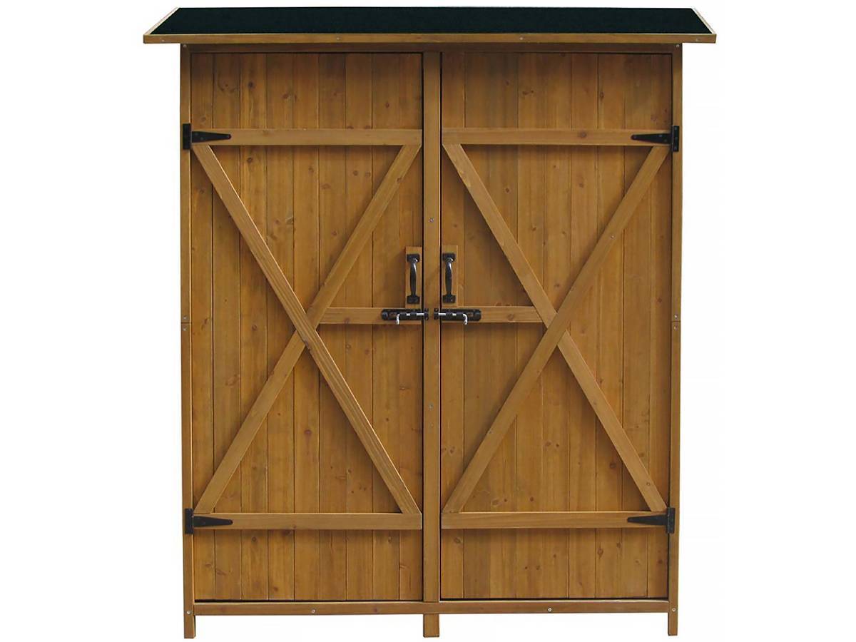 Habitat Et Jardin - Armoire De Jardin "espacio"- 140 X 49 X 162 Cm - Marron -habitat Et Jardin - Imagen 2