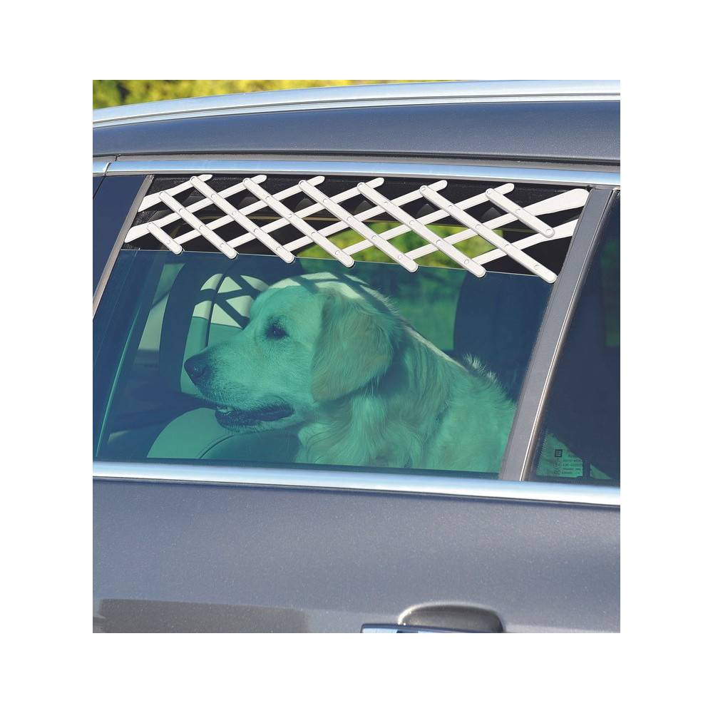 Zolux - Grille de sécurité fenêtre de voiture pour chien.