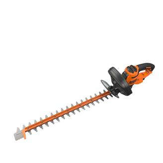 Black & Decker - BLACK+DECKER Taille-Haies Filaire 550 W, Taille-Haies Electrique 60 cm avec 2 Poignées et Garde BEHTS451-QS