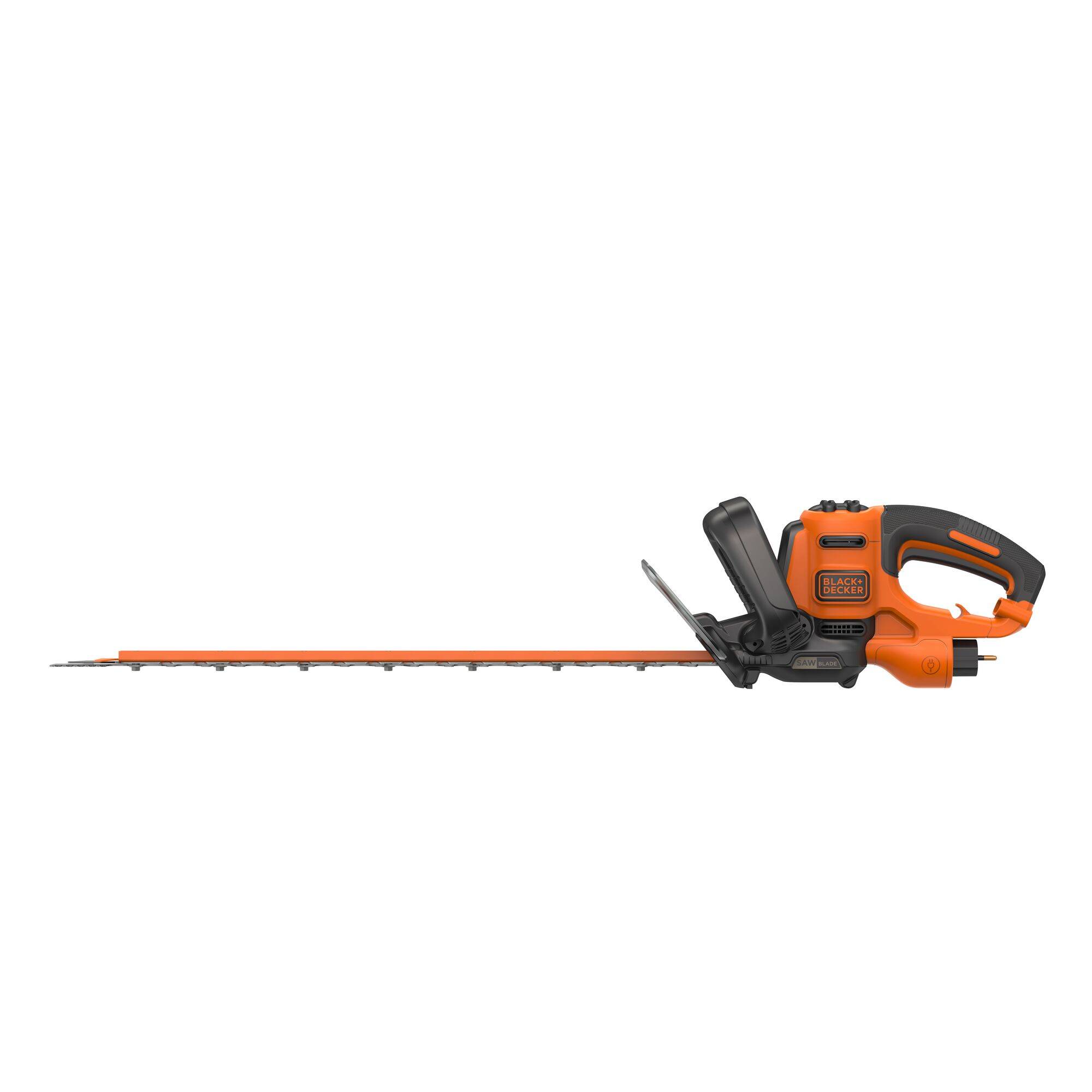 BLACK+DECKER Taille-Haies Filaire 550 W, Taille-Haies Electrique 60 cm avec 2 Poignées et Garde BEHTS451-QS - Imagen 2