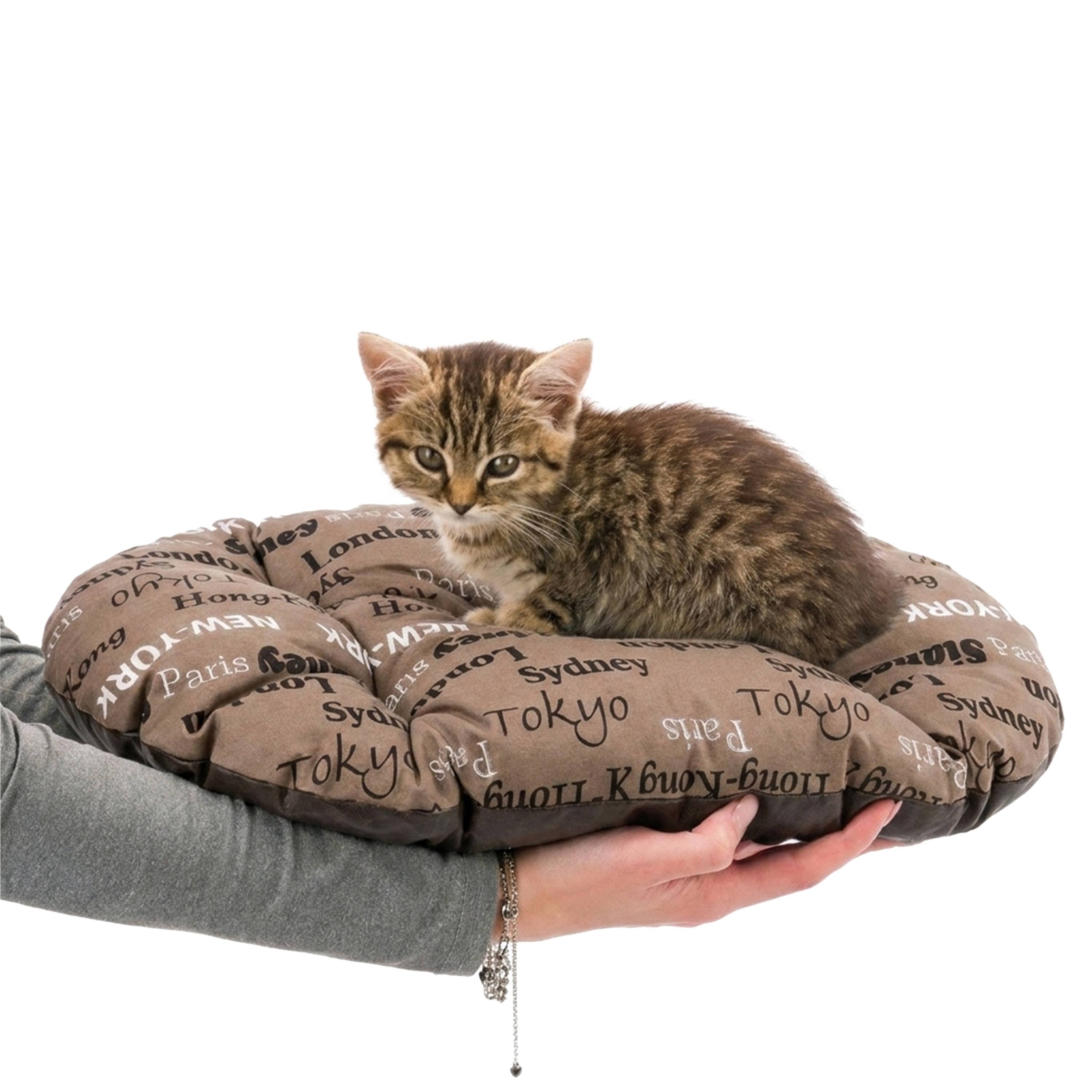 Ferplast - FERPLAST Panier Chien Chat - Coussin pour Chien Chat - Lavable en Machine - Tapis Chien Chat pour Niches et Voitures - Lit pour Chien Chat  - Relax, - Imagen 6