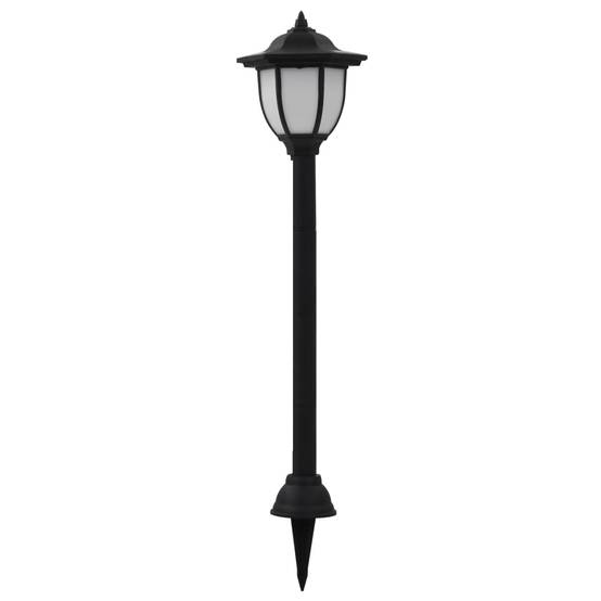 Lampe d'extérieur - Lampe de jardin solaire à LED 3 pcs Noir - Image 3