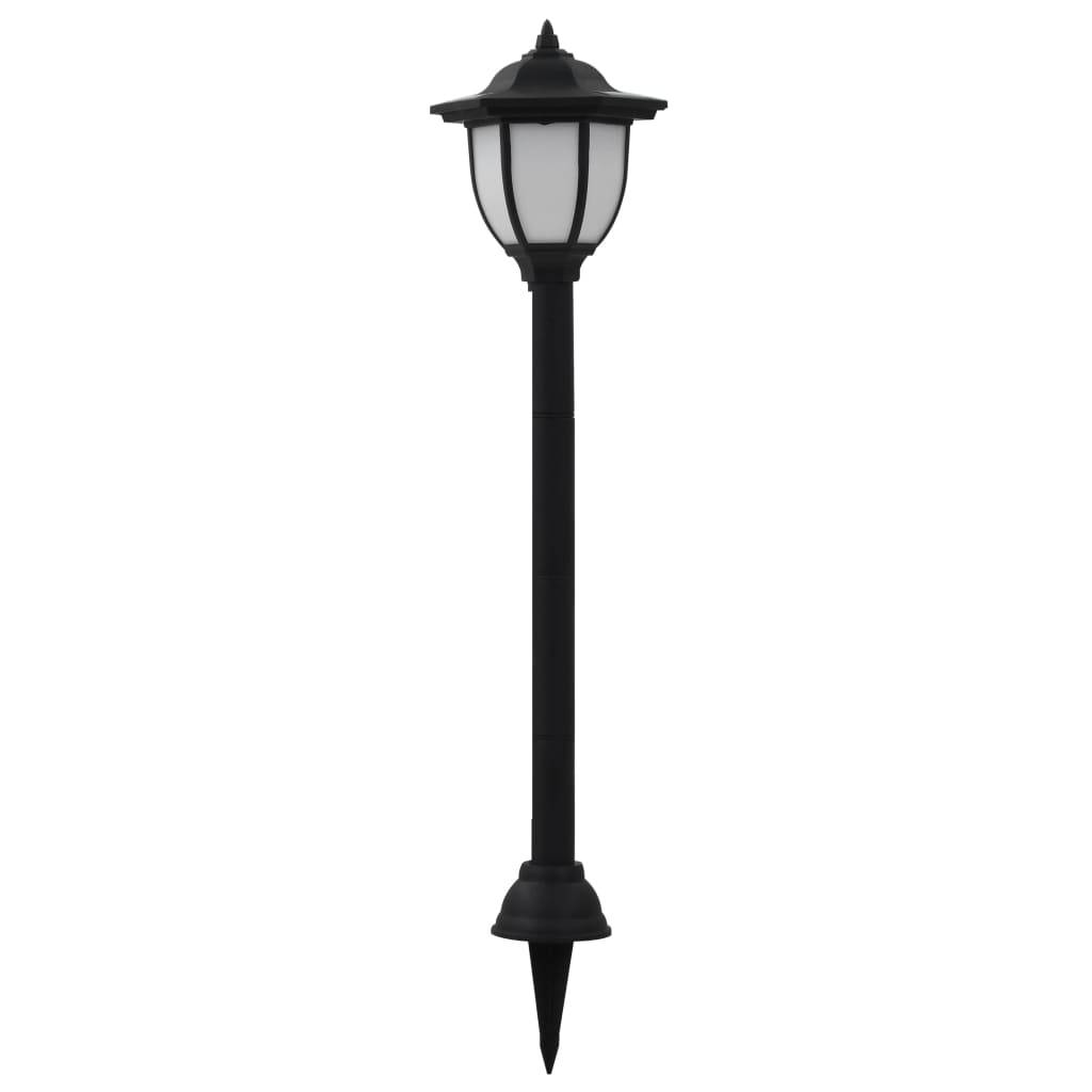 Lampe d'extérieur - Lampe de jardin solaire à LED 3 pcs Noir - Image 3