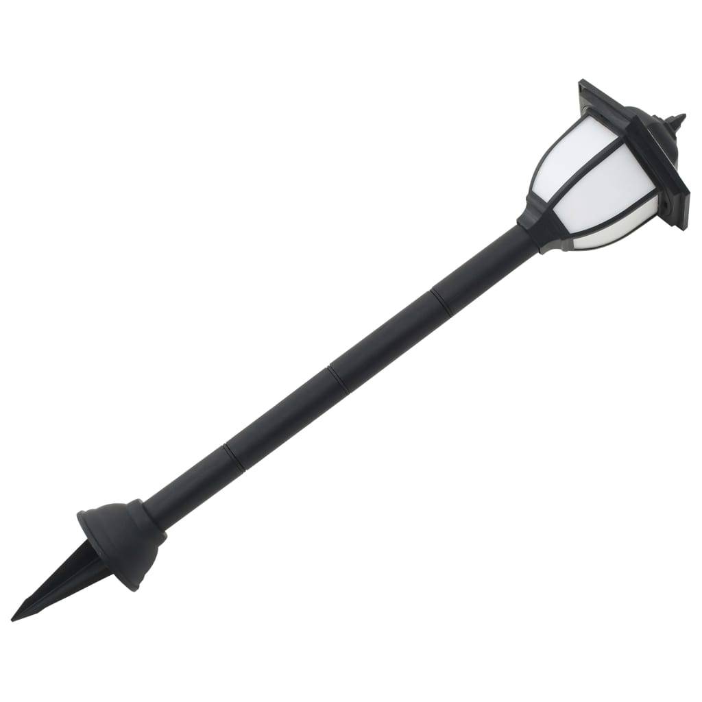 Lampe d'extérieur - Lampe de jardin solaire à LED 3 pcs Noir - Image 6