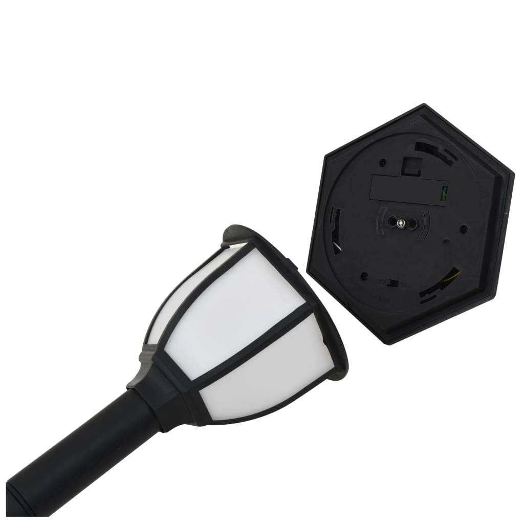 Lampe d'extérieur - Lampe de jardin solaire à LED 3 pcs Noir - Image 5