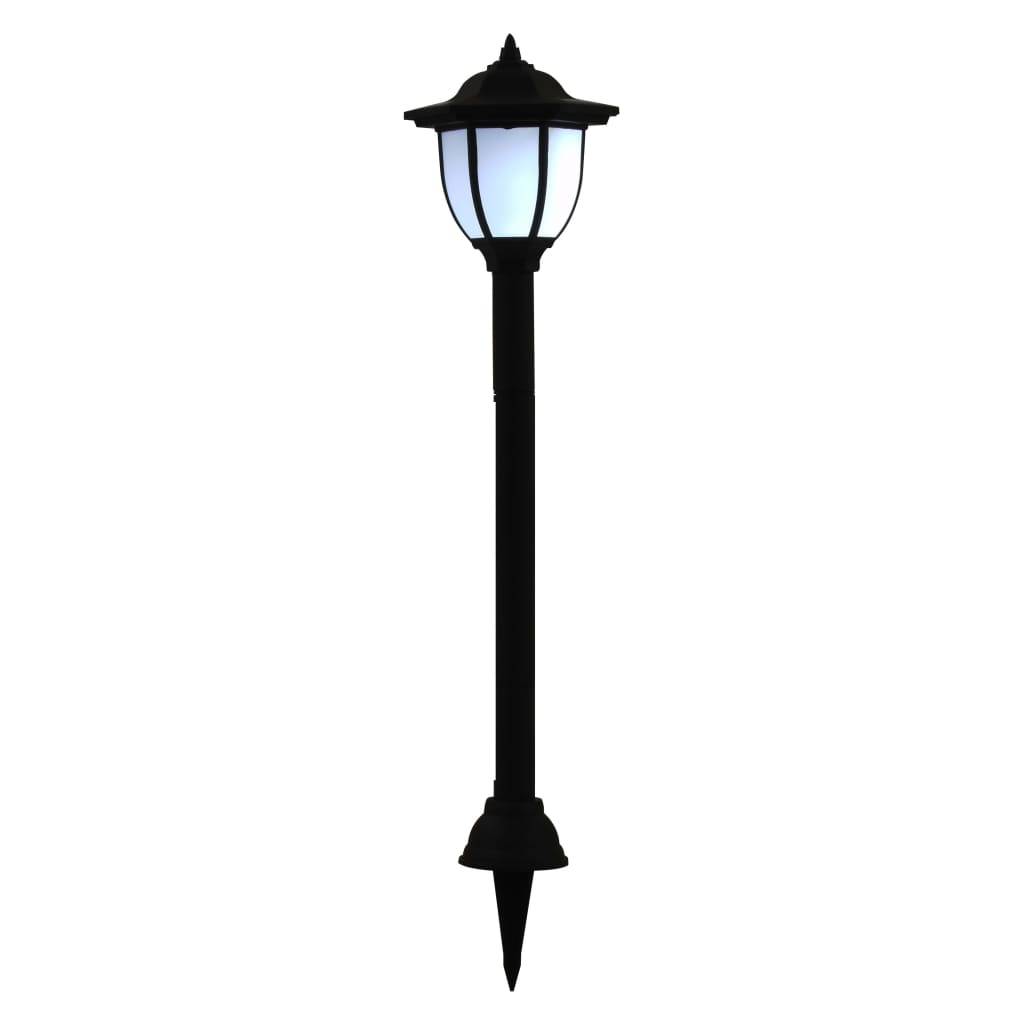 Lampe d'extérieur - Lampe de jardin solaire à LED 3 pcs Noir - Image 4