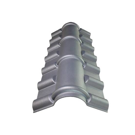 Faîtière PVC pour toiture imitation tuile mini - Coloris - Gris anthracite, Longueur - 104 cm - Image 1