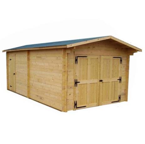 Garage en bois Vectura 18.97 m² - Imagen 1