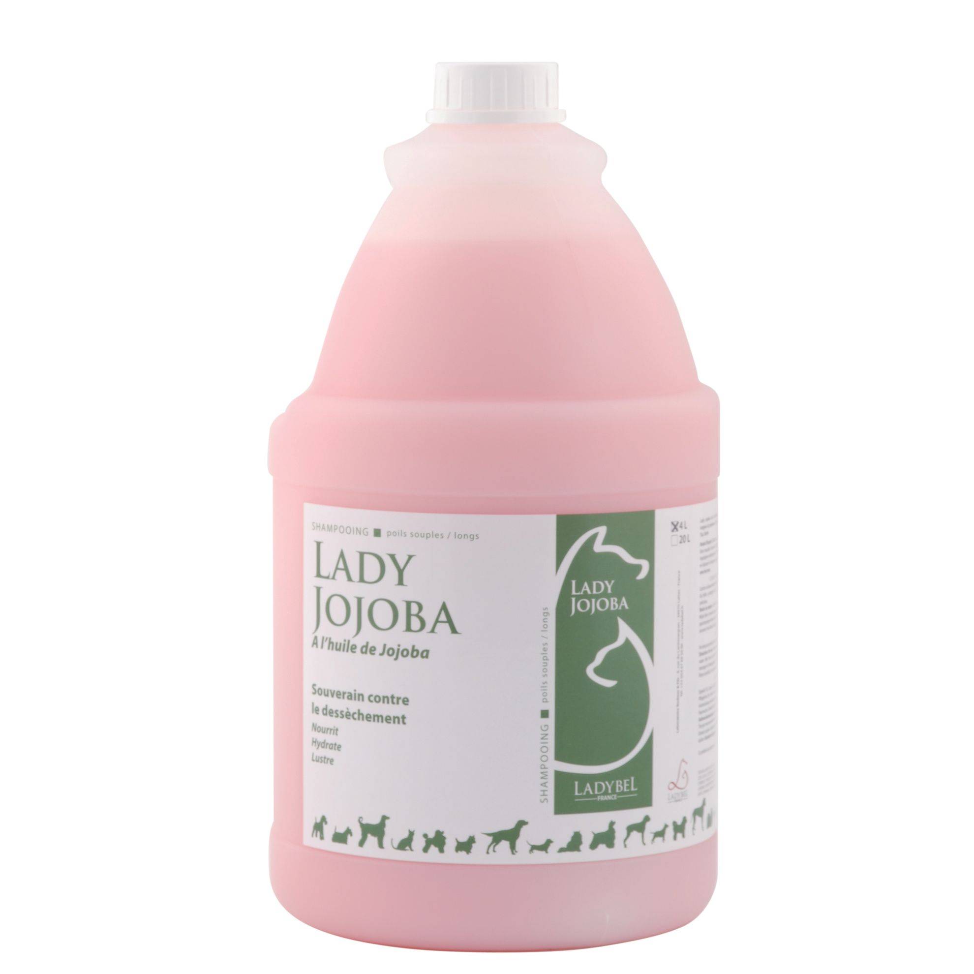 Shampoing Lady Jojoba : 4L LADYBEL