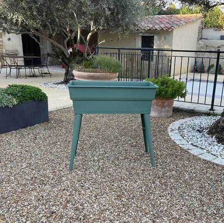 Mv Industries - Jardinière Calipso basic 40 litres, Couleur Taupe/Beige - Imagen 7