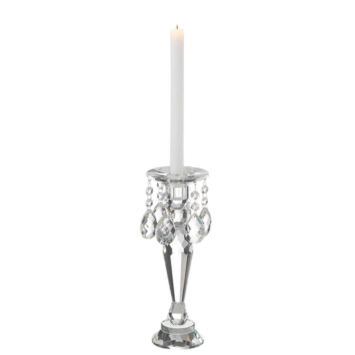 Chandelier Design en Cristal "Louise" 28cm Transparent - Image 2