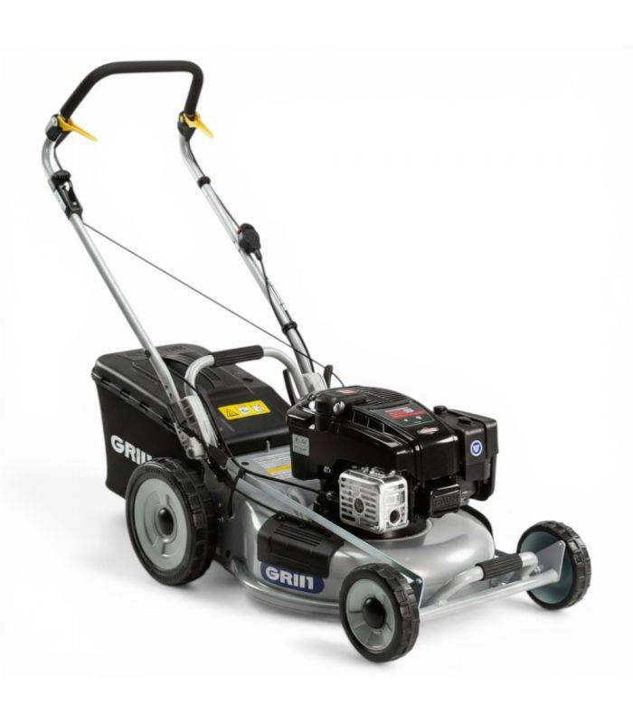 Grin - Tondeuse thermique tractée 46cm 190cm³, mulching amélioré, démarrage électrique - GRIN PM46A-INSTART