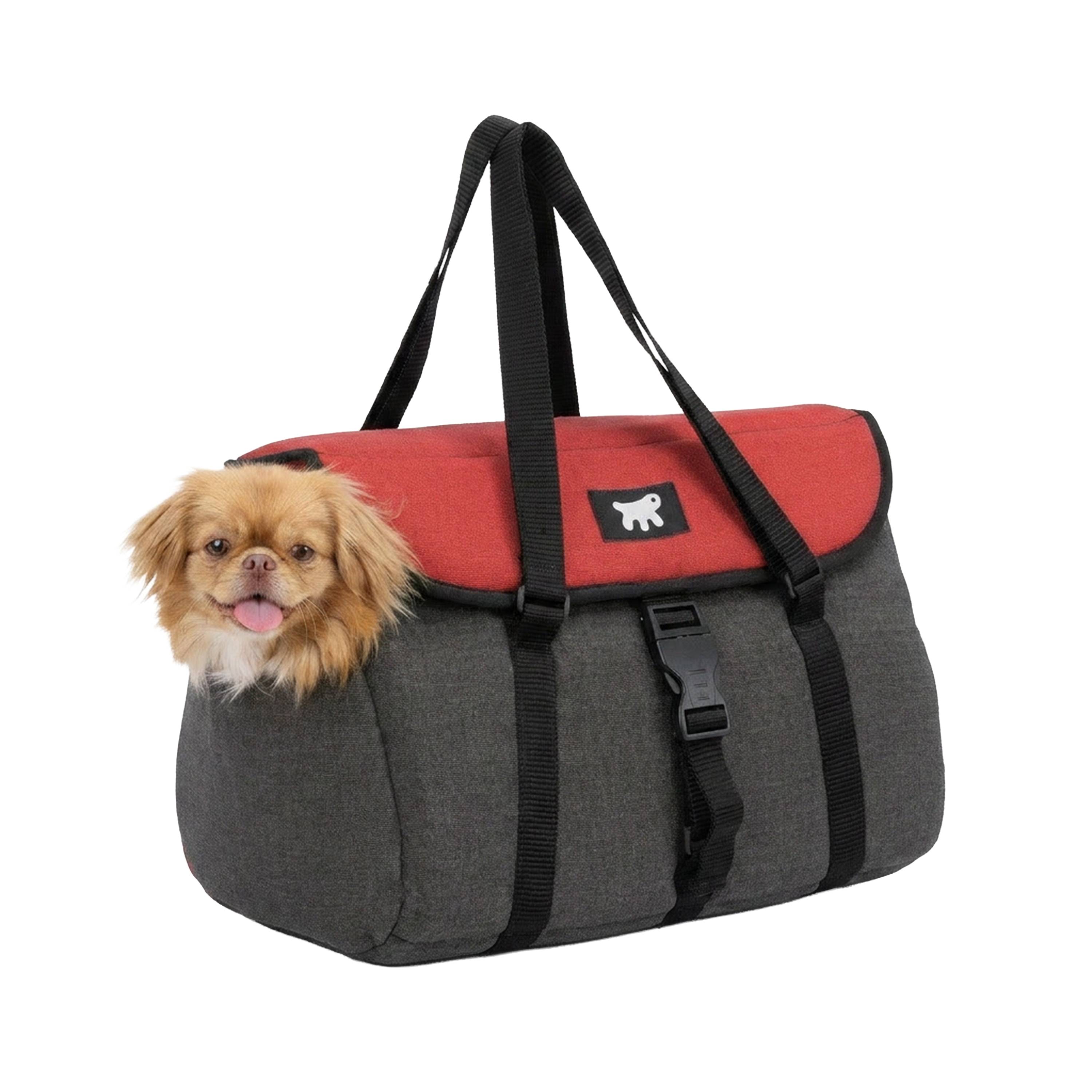 Ferplast - Ferplast Sac de Trasport pour Chat MILU', Caisse de Transport Chat, Sac de Transport Chien, Bandoulière réglable, Sangle de sécurité, jusqu'à 10 Kg, - Imagen 4