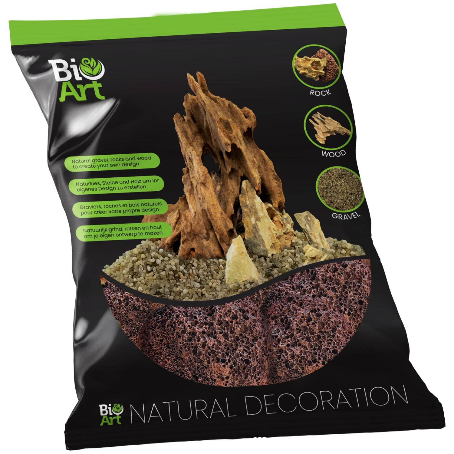 Superfish - Roche de lave BioArt 800 g - SUPERFISH