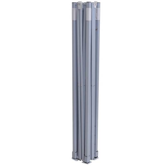 ComfortXL - Tente de réception pliable acier marché et festivals protection UV 2x2m blanche - ComfortXL Outdoor Living - Image 8