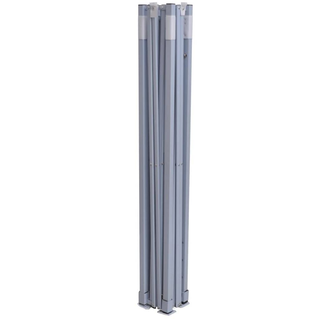ComfortXL - Tente de réception pliable acier marché et festivals protection UV 2x2m blanche - ComfortXL Outdoor Living - Image 8