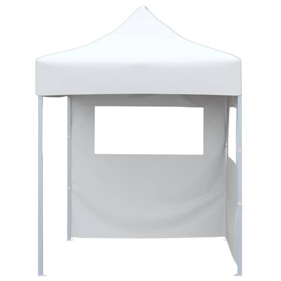 ComfortXL - Tente de réception pliable acier marché et festivals protection UV 2x2m blanche - ComfortXL Outdoor Living - Image 2