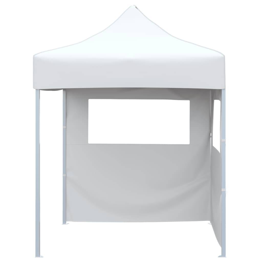 ComfortXL - Tente de réception pliable acier marché et festivals protection UV 2x2m blanche - ComfortXL Outdoor Living - Image 2
