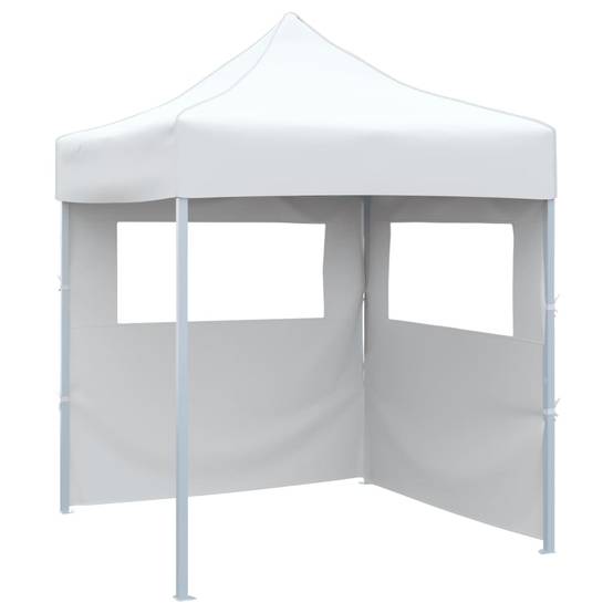 ComfortXL - Tente de réception pliable acier marché et festivals protection UV 2x2m blanche - ComfortXL Outdoor Living - Image 1