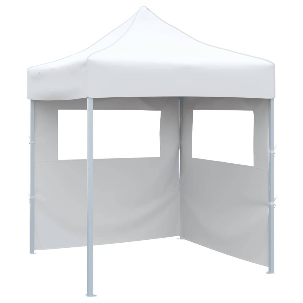 ComfortXL - Tente de réception pliable acier marché et festivals protection UV 2x2m blanche - ComfortXL Outdoor Living - Image 1
