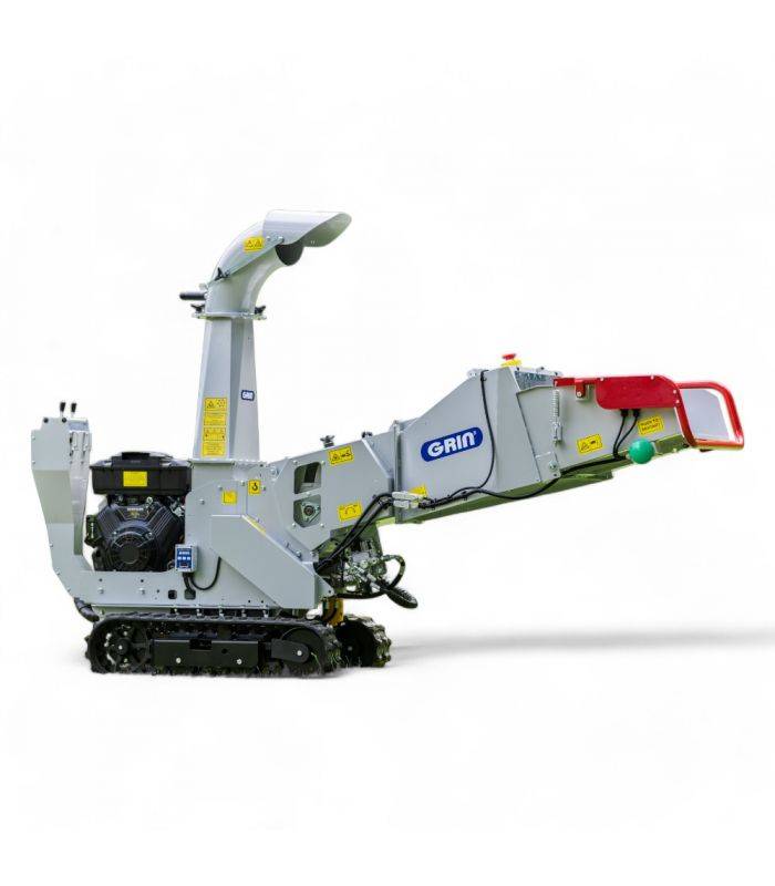 Grin - Broyeur de branches à chenilles GRIN, 120mm, Briggs  Stratton 627cc - BIOCH120-CROSS - Image 8