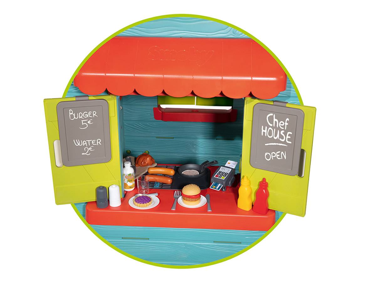 Smoby - Cabane enfant Chef House - Smoby - Imagen 5