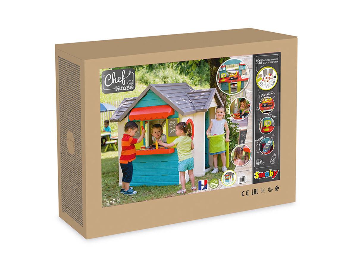 Smoby - Cabane enfant Chef House - Smoby - Imagen 7