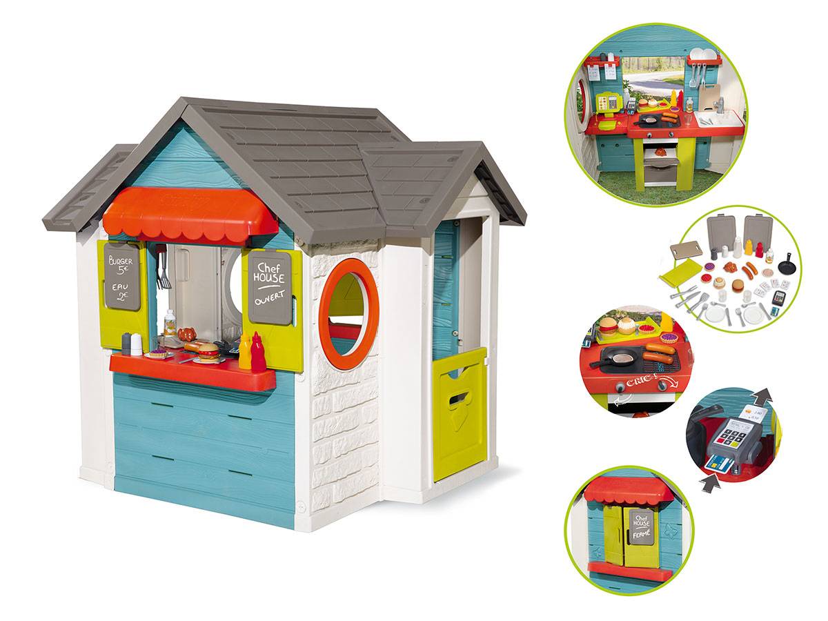 Smoby - Cabane enfant Chef House - Smoby - Imagen 9