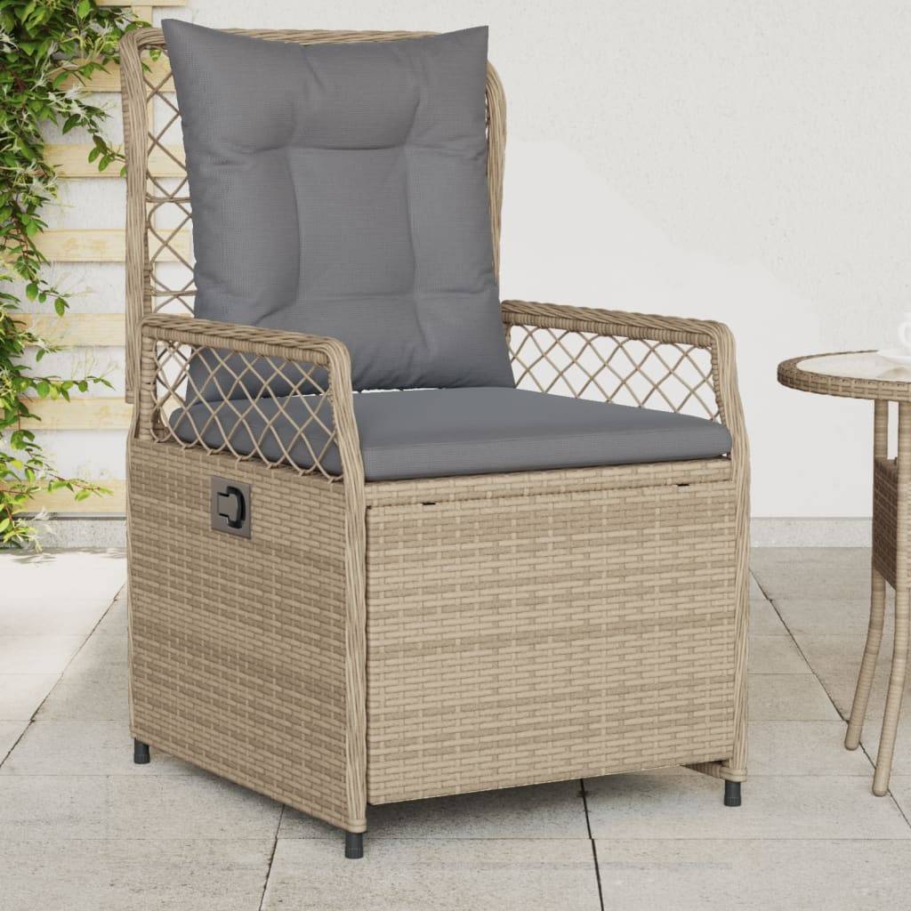 Chaise bois composite 2 places rotin beige  55 x 60 x 93 cm  - Prolenta premium  p3131.9 - Image 2