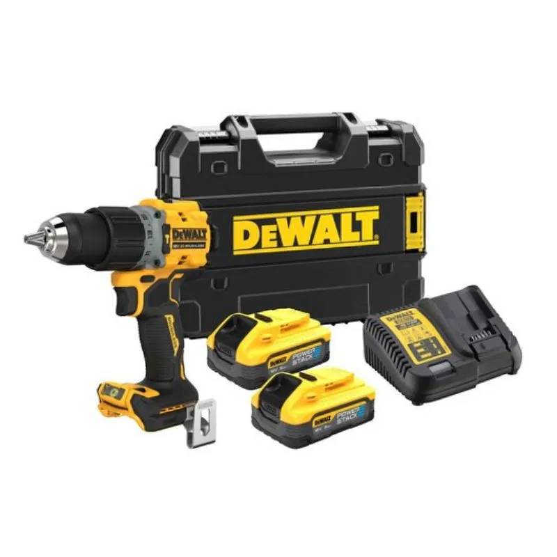 Dewalt - Perceuse à percussion DEWALT POWERSTACK - 2 Batteries 18V 5Ah - DCD805H2T-QW - Imagen 3