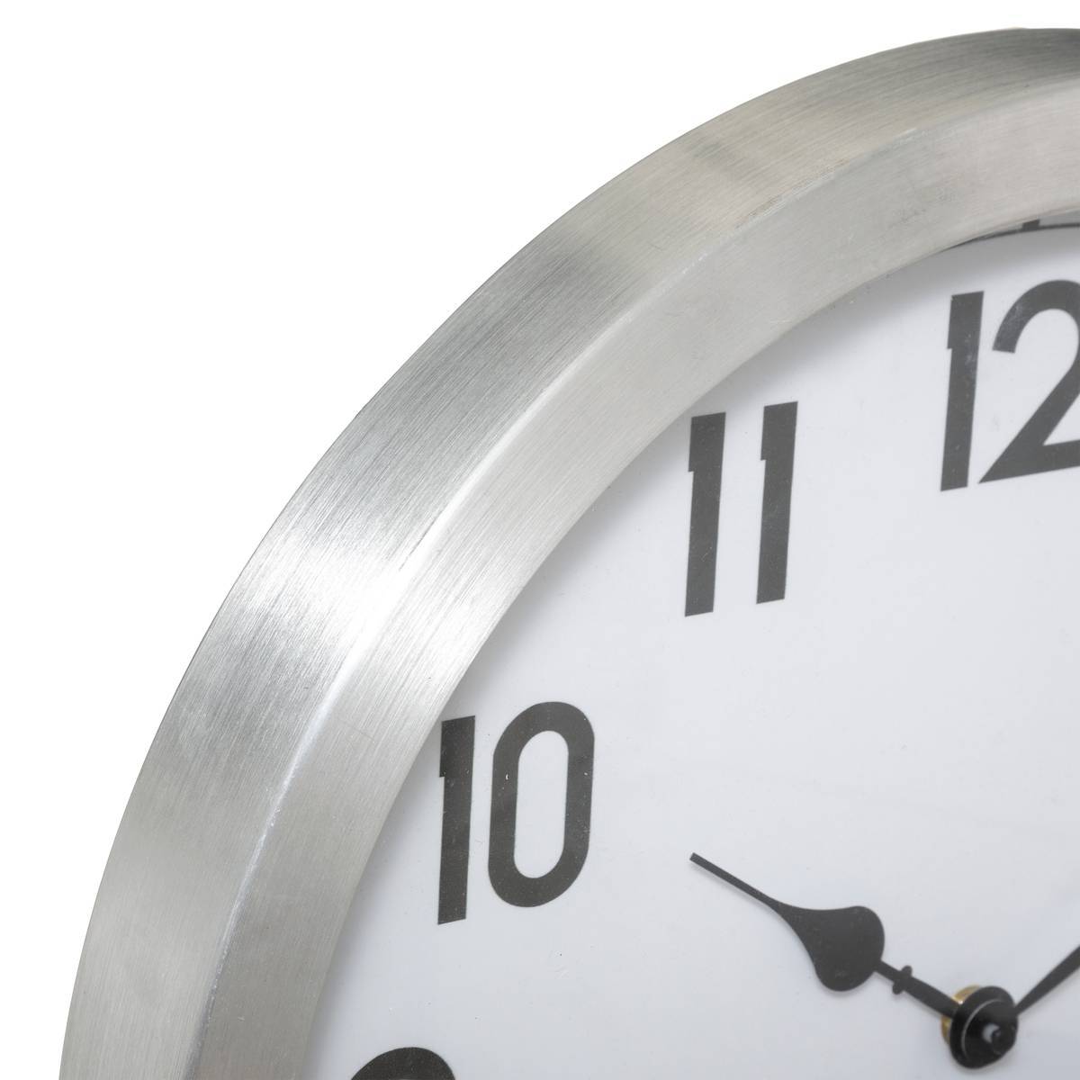 Atmosphera - Horloge "Olga" d'extérieur argent D40cm - Atmosphera Créateur d'intérieur - Imagen 3