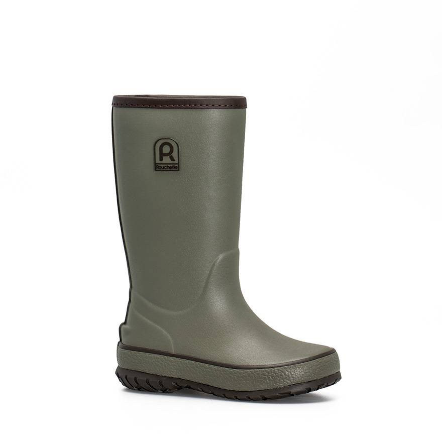Rouchette - Botte ACTEON kids Kaki - Image 1
