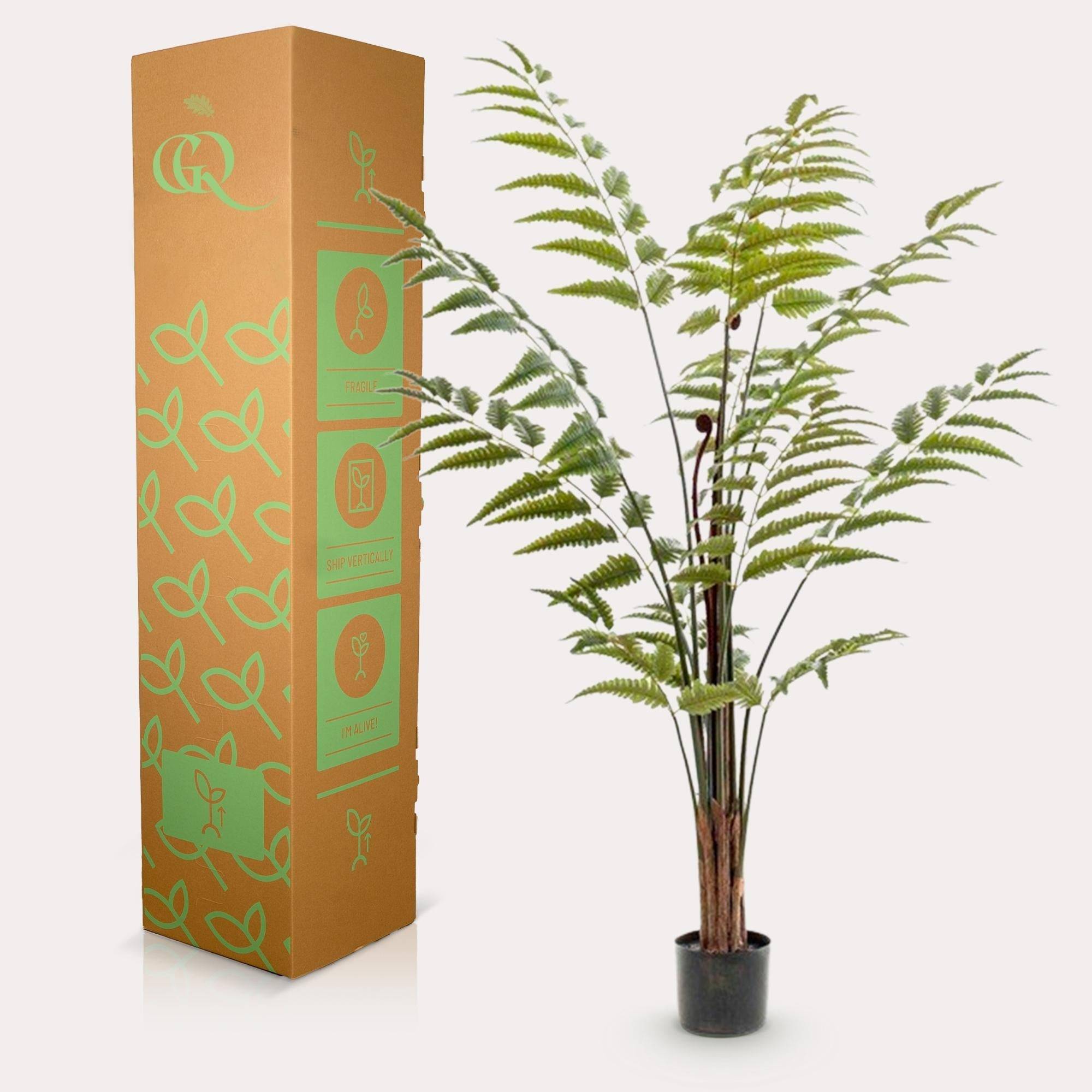 La Green Touch - Fougère plante artificielle - h150cm, Ø12cm- La Green Touch - Imagen 3