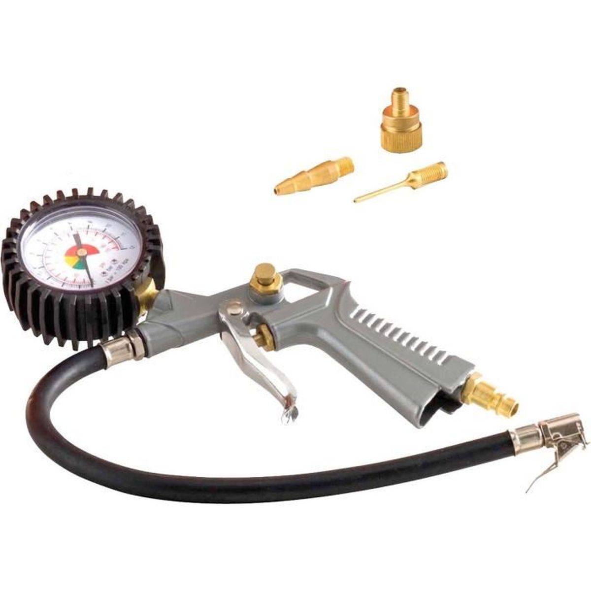 Mecafer - Compresseur d’air portable sans cuve 1,5 HP, 8 bar, kit 3 m, sans huile - MECAFER - Image 4