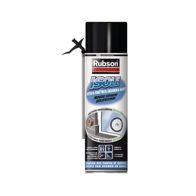 Rubson - Mousse PU expansive Isole 500ml Rubson