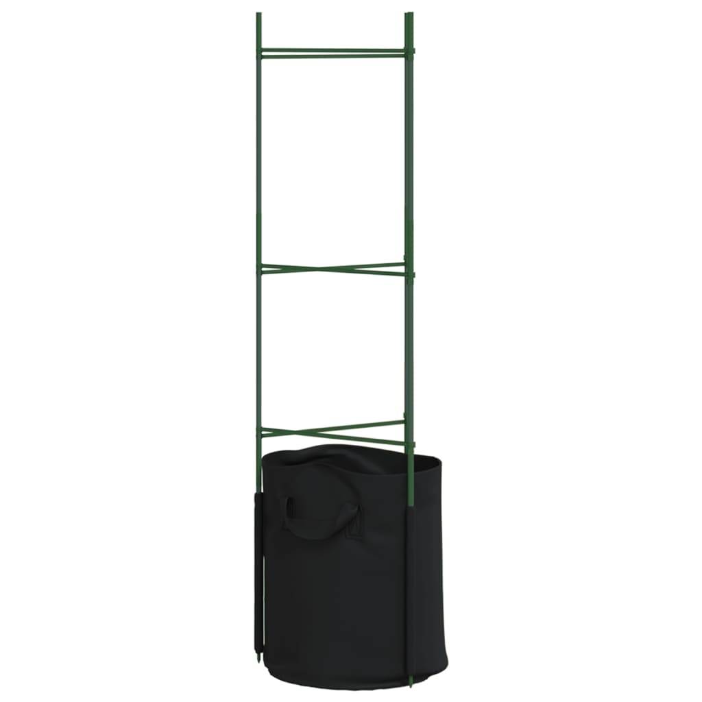 ComfortXL - Kit de 4 Cages à Tomates Acier avec Sacs de Plantation pour Culture en Pot Jardin Vert 116 cm – ComfortXL Outdoor Living - Image 6