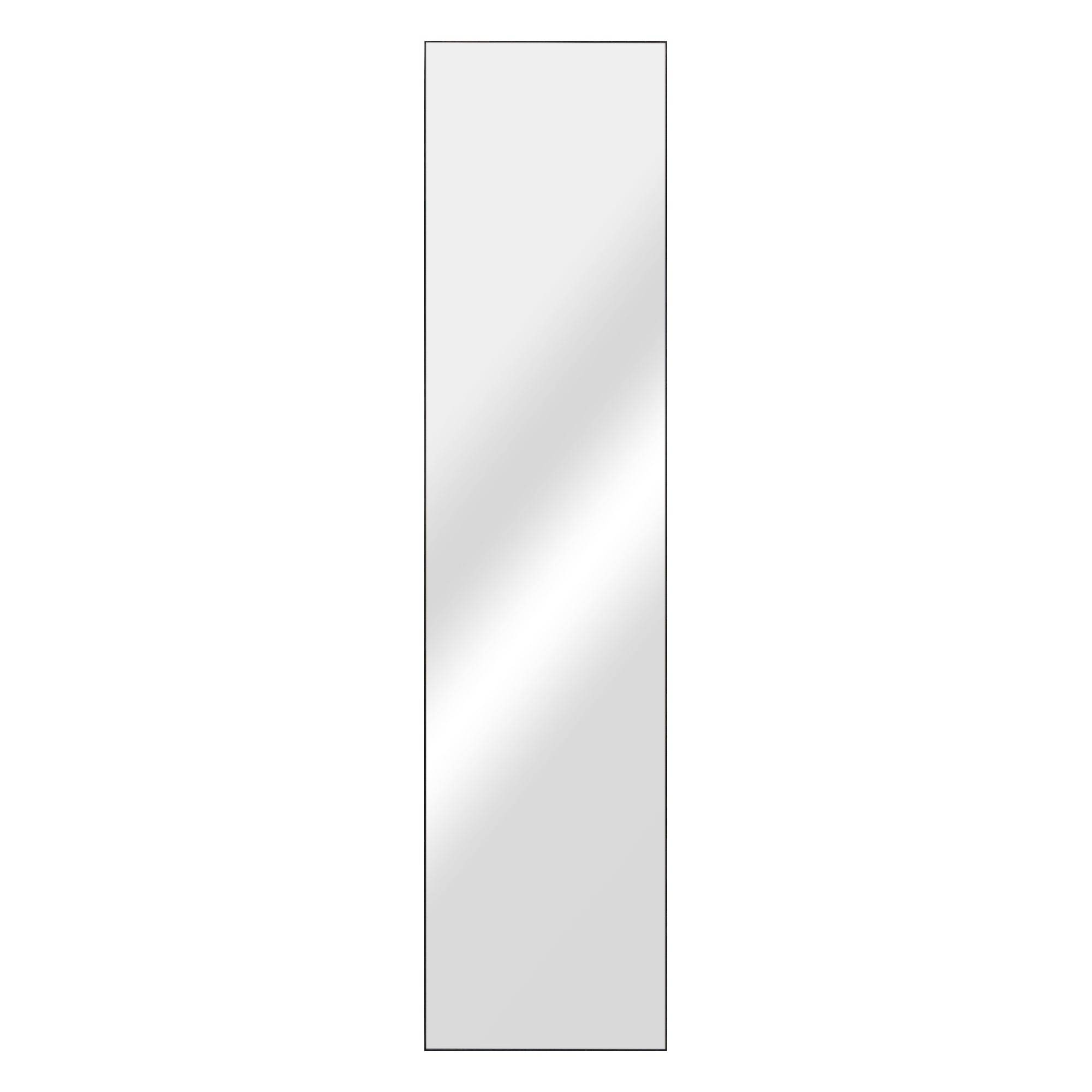 Helloshop26 - Miroir sur pied barletta psyché inclinable 150 x 35 cm noir - Imagen 2