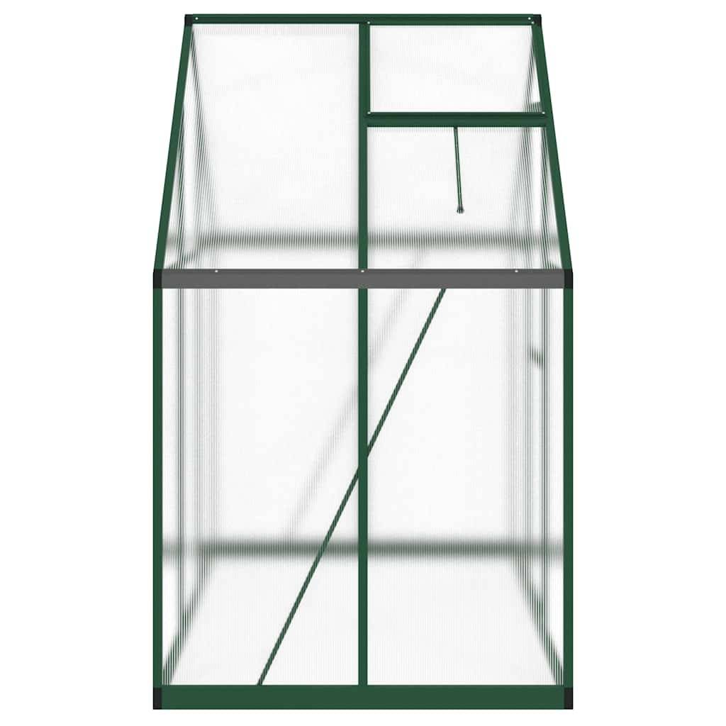 PANGIVO - Serre aluminium vert 169 x 114 x 195 cm - PANGIVO - Image 4