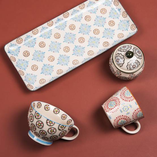 Coffret de 4 coquetiers Bohème - Image 5