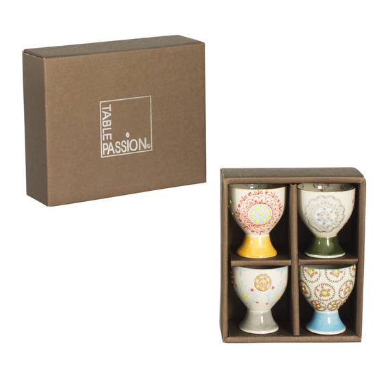 Coffret de 4 coquetiers Bohème - Image 2