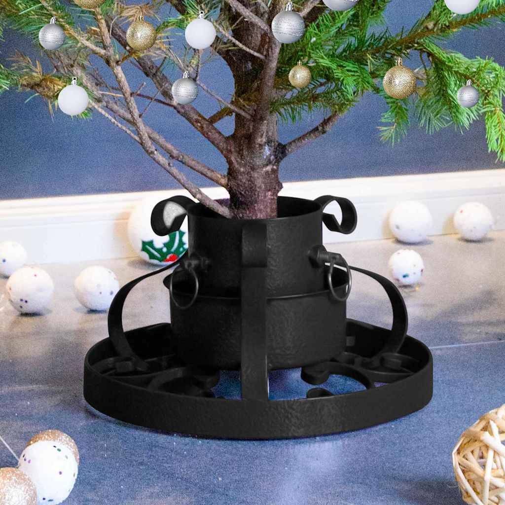 Vidaxl - Support de sapin de Noël Noir 29x29x15,5 cm vidaXL 331320