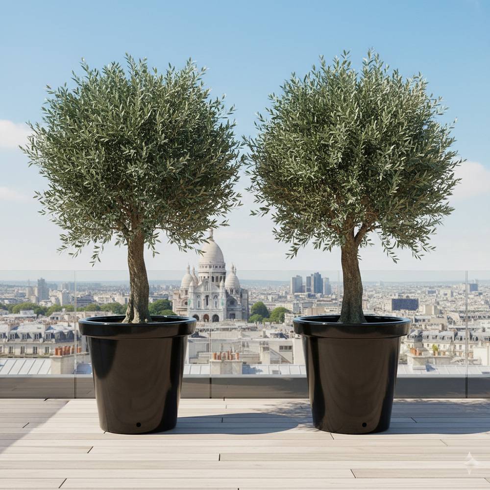 Pot de fleurs 420l delight - plast'up rotomoulage - Image 2