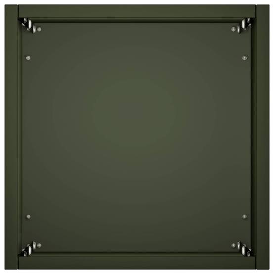 Vidaxl - Cache-pot de jardin Vert olive 20 x 20 x 75 cm vidaXL 8005322 - Image 5