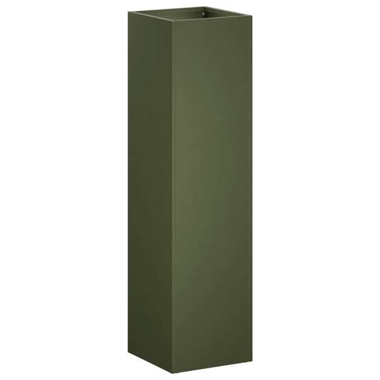 Vidaxl - Cache-pot de jardin Vert olive 20 x 20 x 75 cm vidaXL 8005322 - Image 2