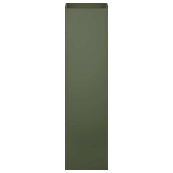 Vidaxl - Cache-pot de jardin Vert olive 20 x 20 x 75 cm vidaXL 8005322 - Image 4